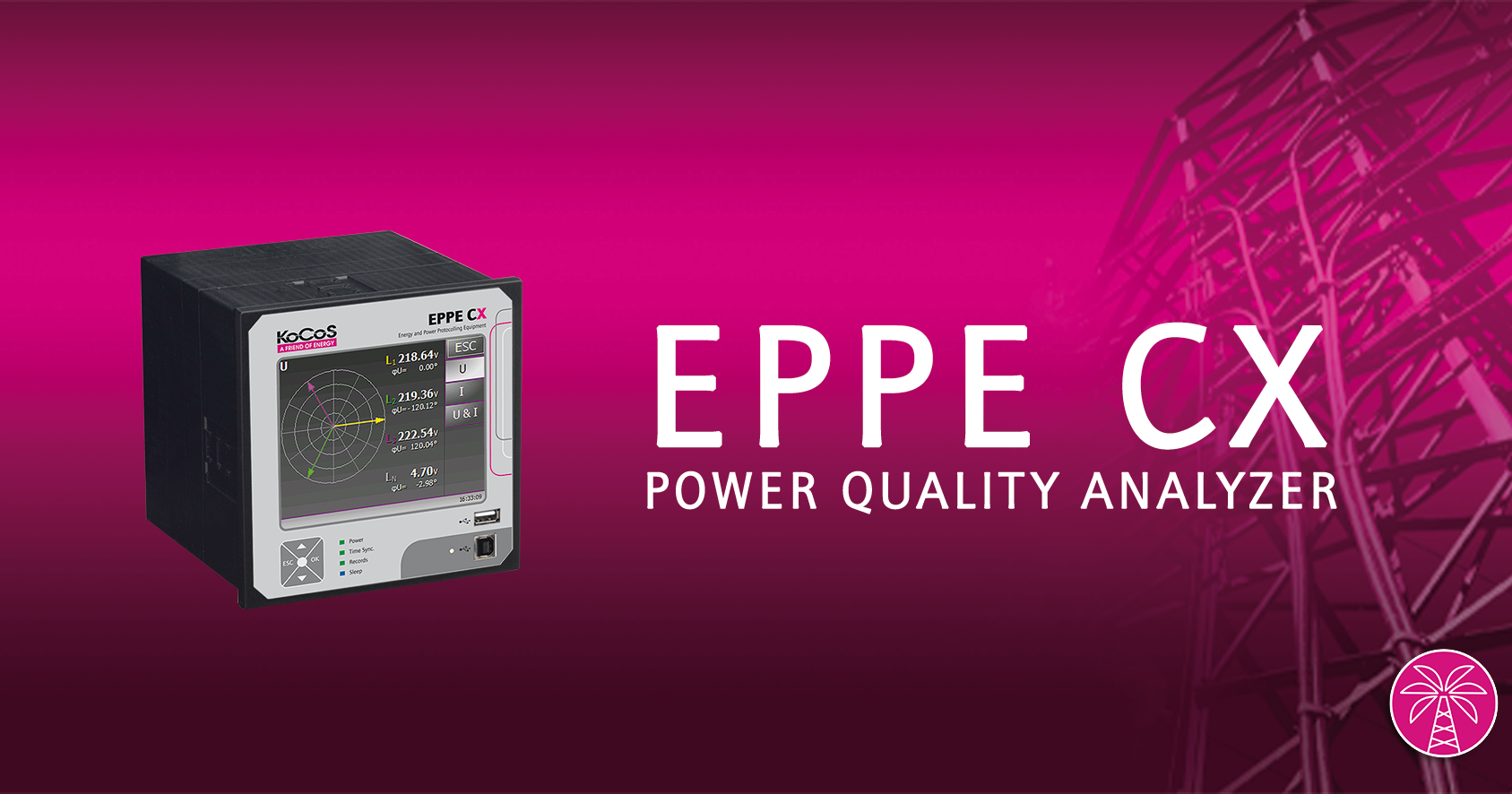 Thiết bị phân tích chất lượng điện Kocos EPPE CX